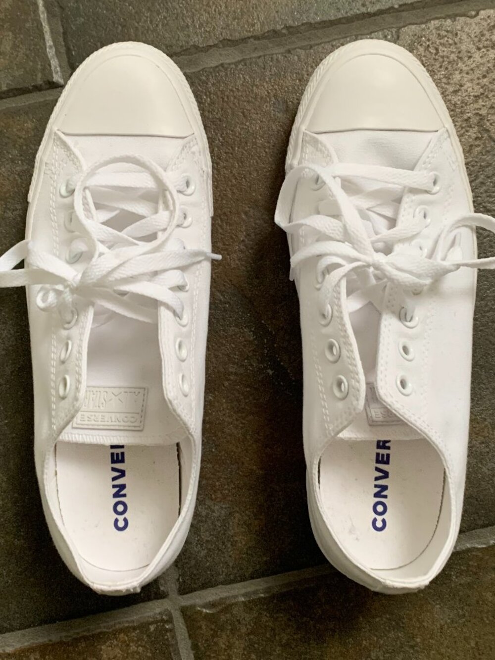 Converse all white All Stars